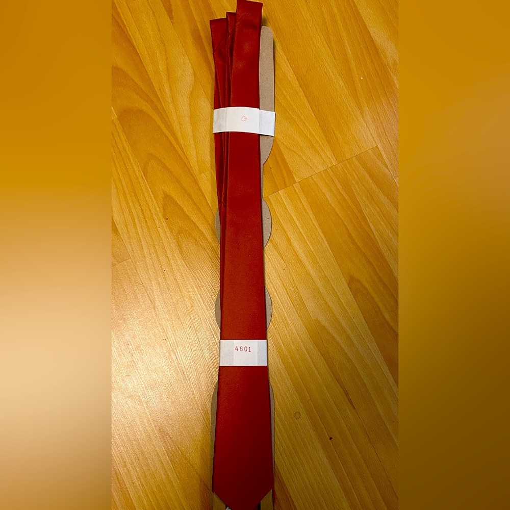 Pair of beautiful red neck ties
